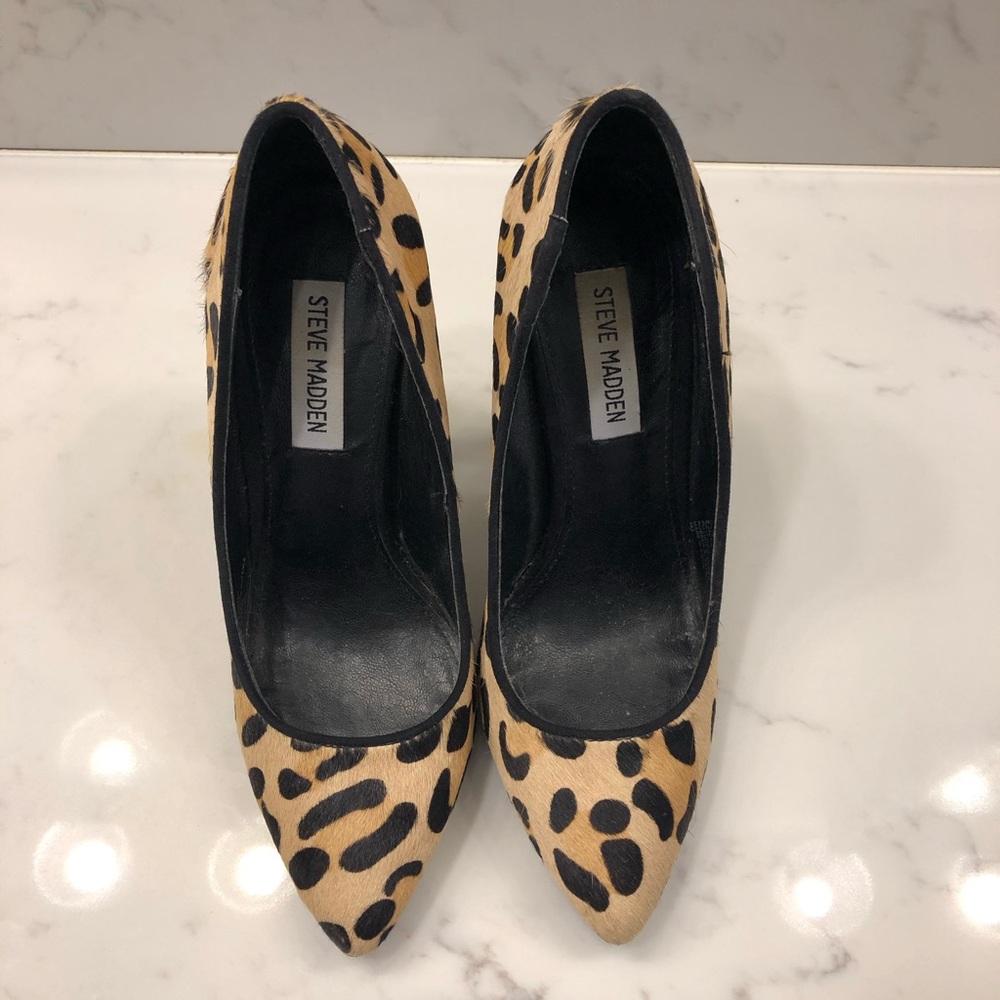 Steve Madden Leopard Heels